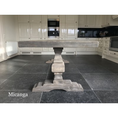 Kloostertafel London eettafel 220cm & salontafel Kloostertafel London eettafel 220cm & salontafel